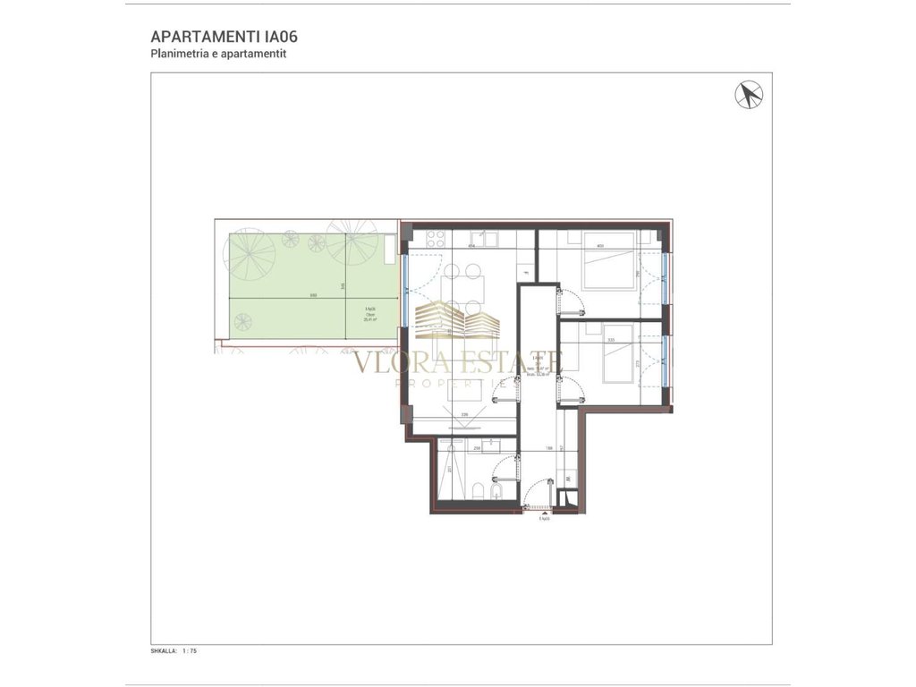 Apartament për shitje te square village në dhërmi, Vlorë