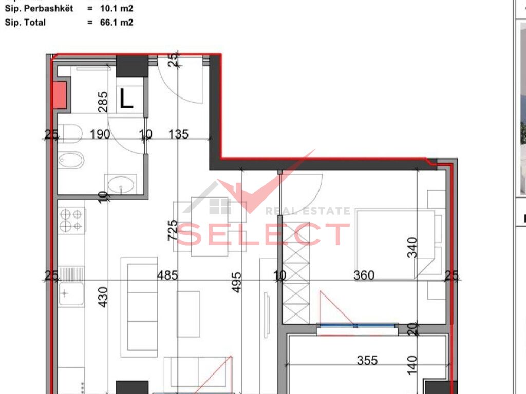 Piso 1+1 en venta cerca del centro globe