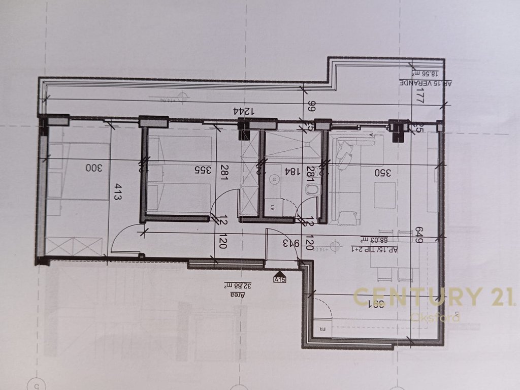 Saranda, 1+1 apartment next to butrint hotel