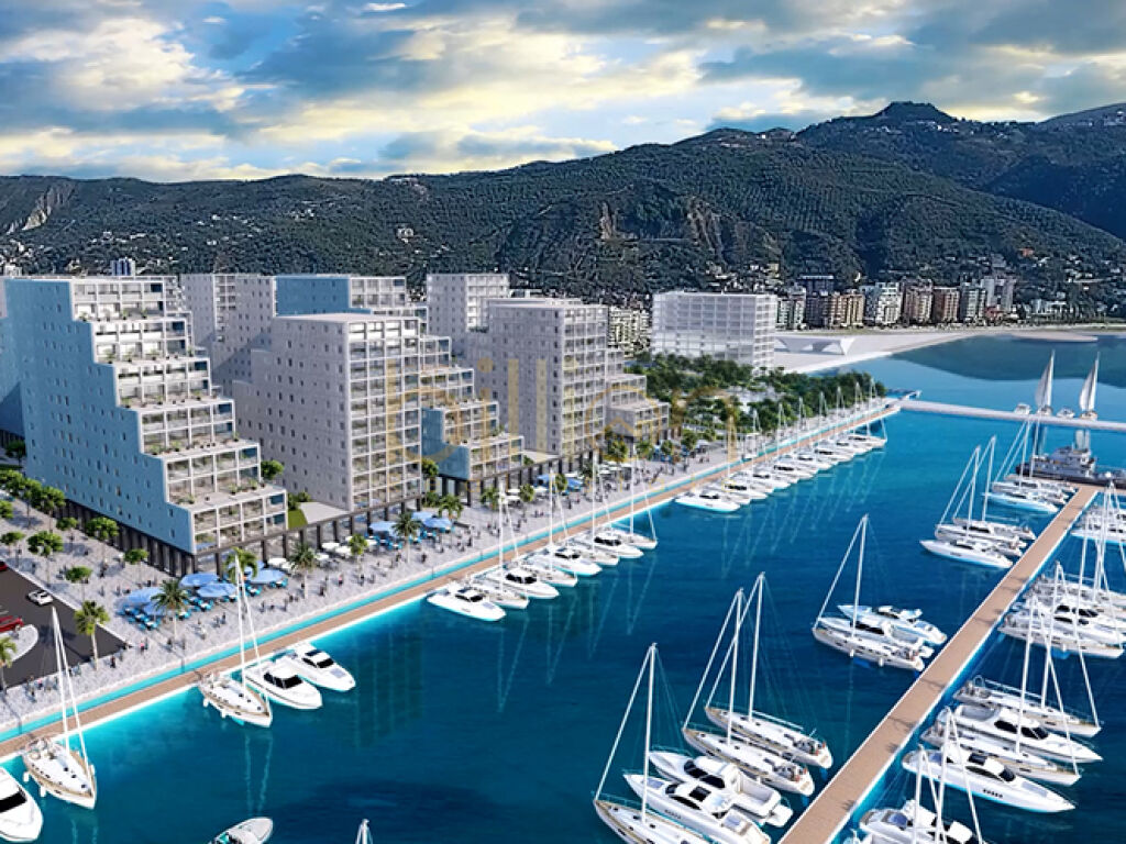 Vlora marina, apartamentos à venda 1+1 e 2+1