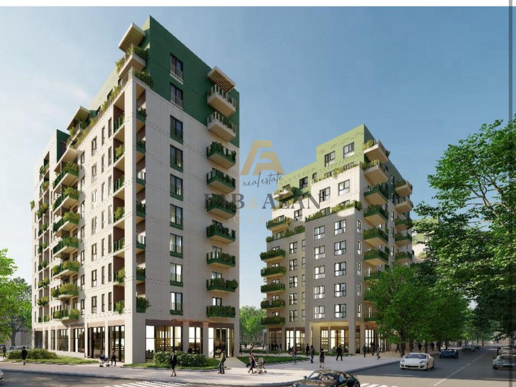 Apartamento 1+1 à venda perto da antiga base de aviação