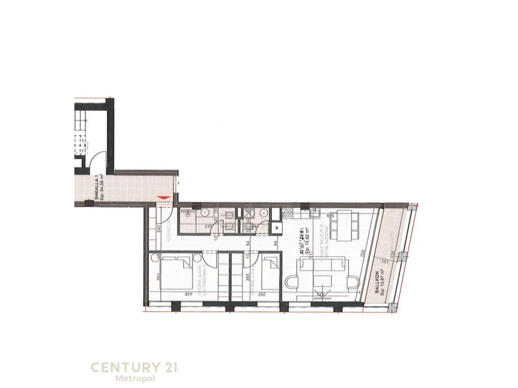 Shitet apartament 1+1 dhe parkim, tek "Vlora Marina"!