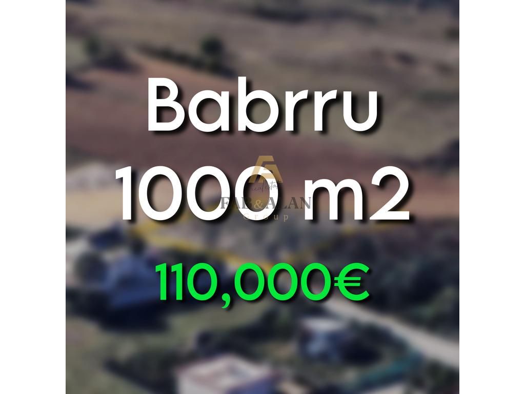 1000 square meters in babrru!