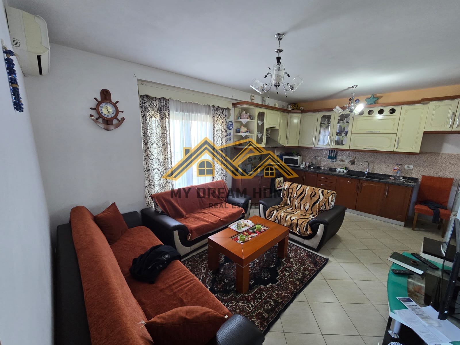 Appartement 2+1 près de l'école eftali koci | my dream home real estate - albanie