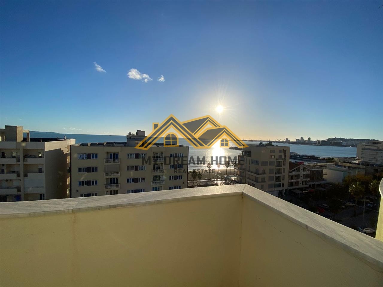 For sale apartment 3+1+2 sea view, road to the beach | my dream home real estate - albania