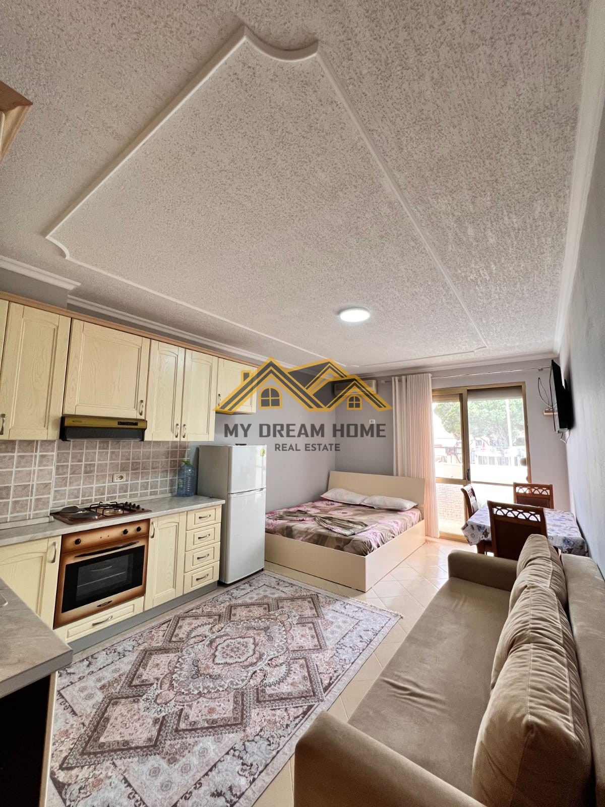 Jepet garsoniere me qira ne golem!! | my dream home real estate - shqipëri