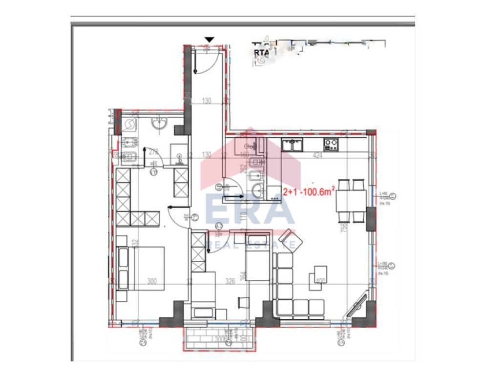 Apartament 2 + 1 + 2 - rr kavajes