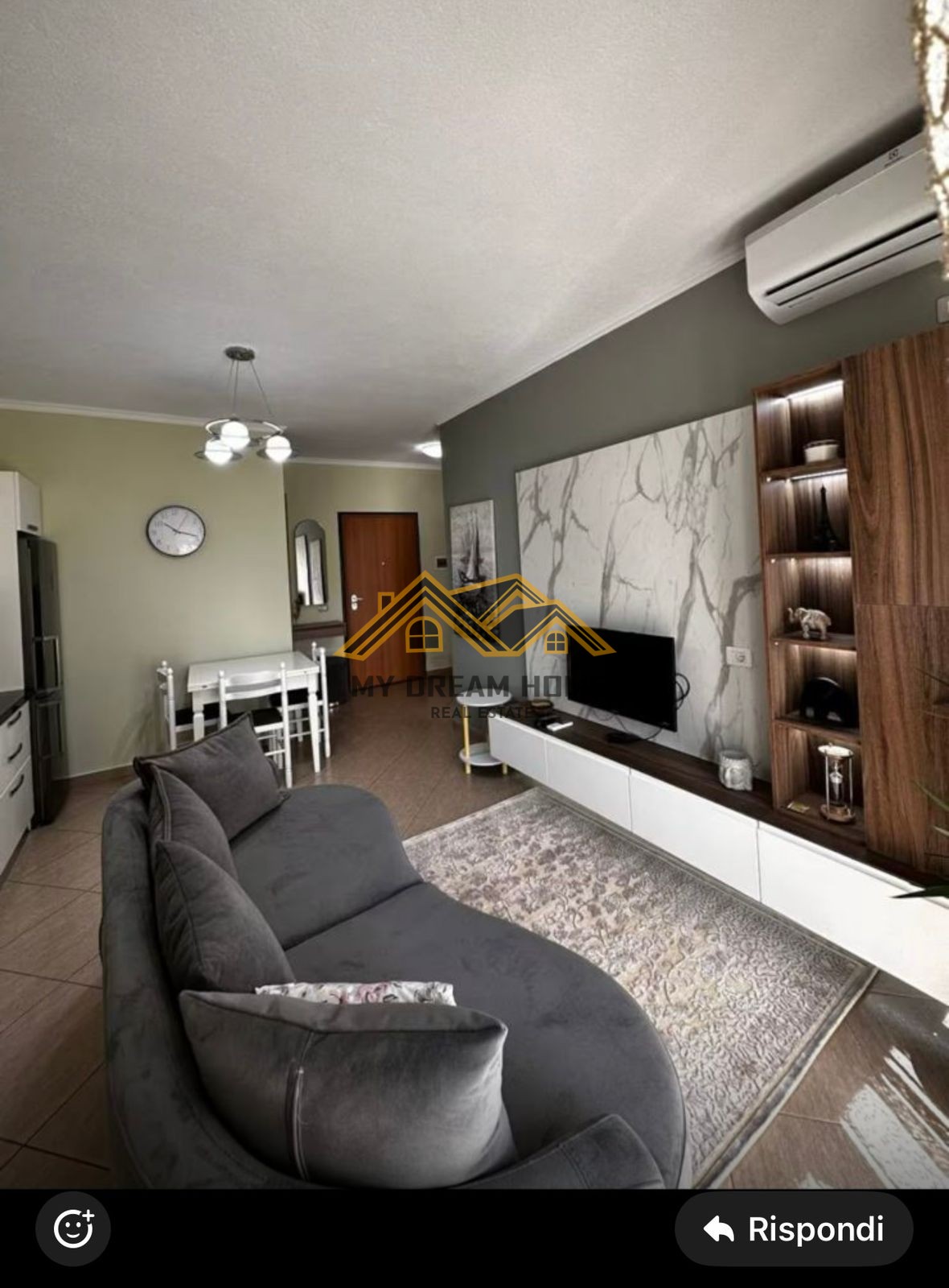 Appartement 1+1 à louer à shkembi kavajes, Durrës | my dream home real estate - albanie