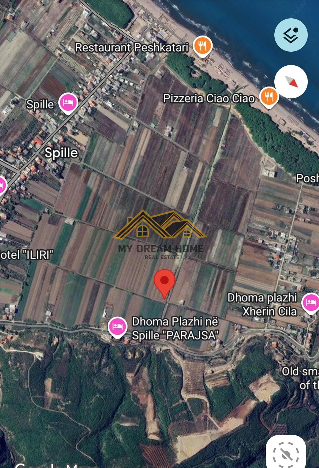 Terreno en venta en spille, kavaje! | my dream home real estate - albania