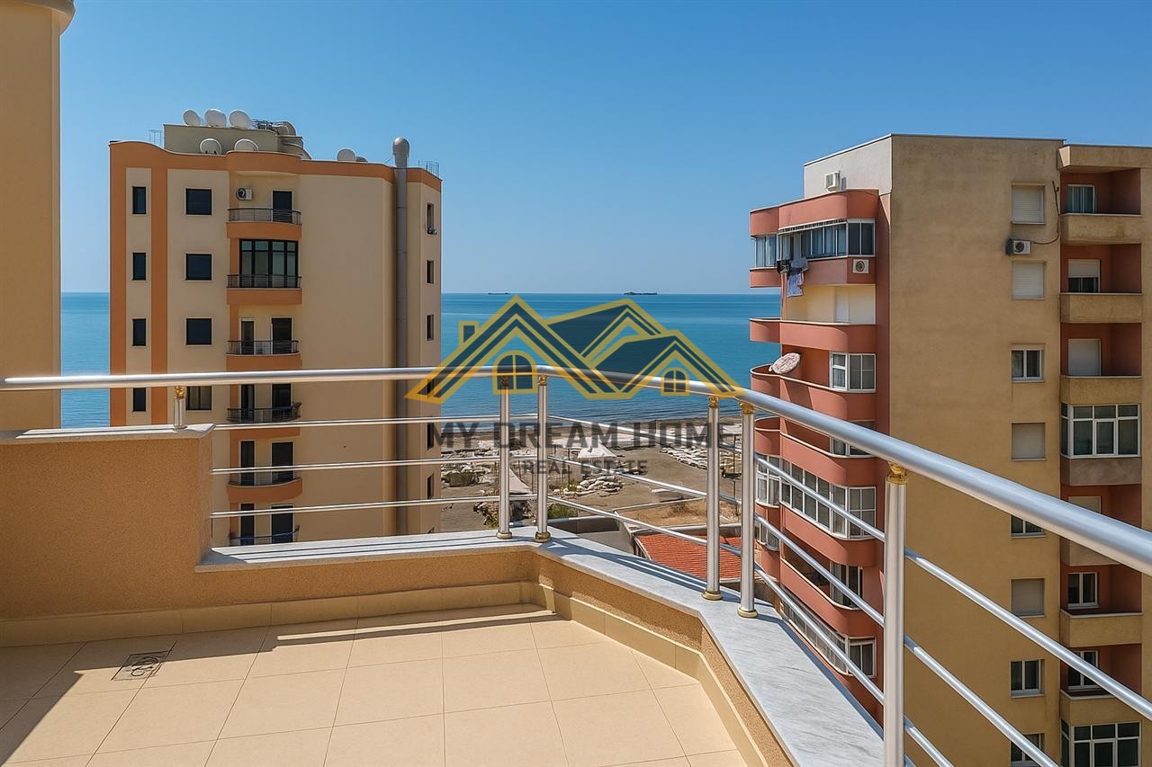 Penthouse 3+1+2 +depo+veranda, sea view, in vollga durres, for sale! | my dream home real estate - albania