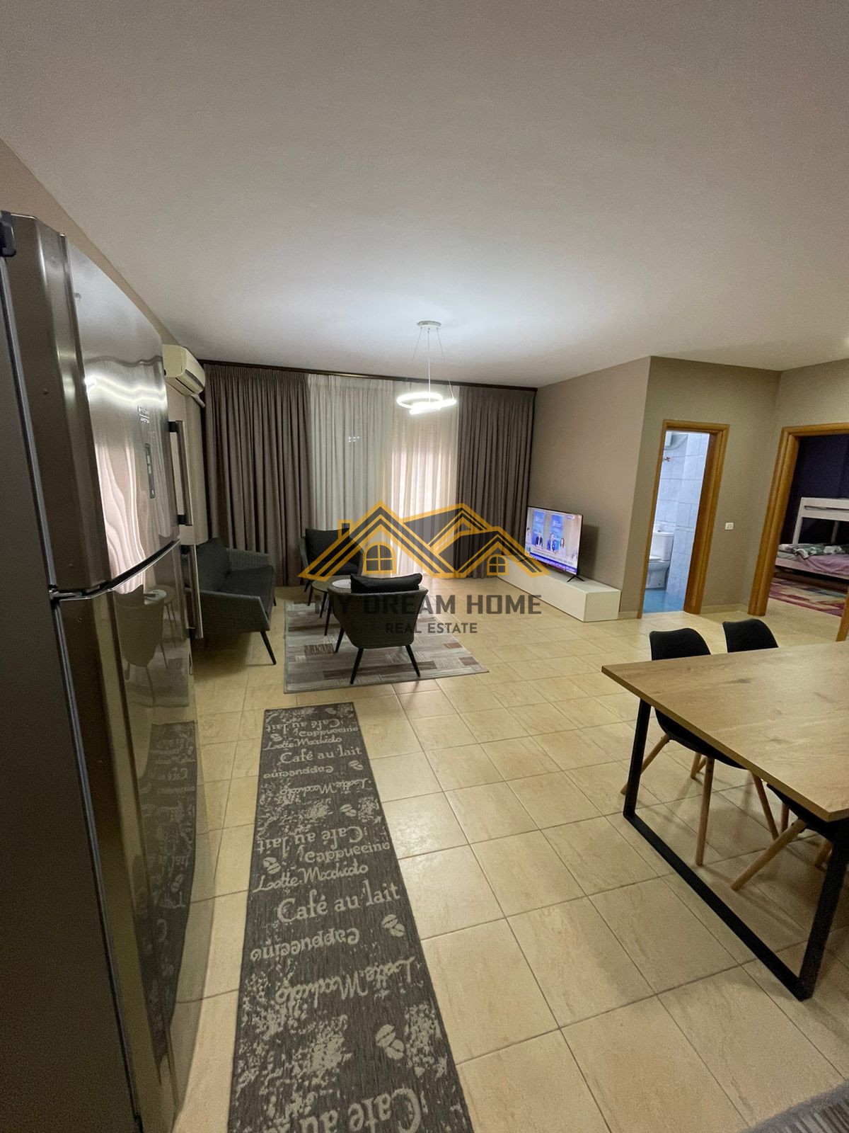Apartamento en alquiler 2+1+2 con vista a la ciudad y al mar en vollga! | my dream home real estate - albania