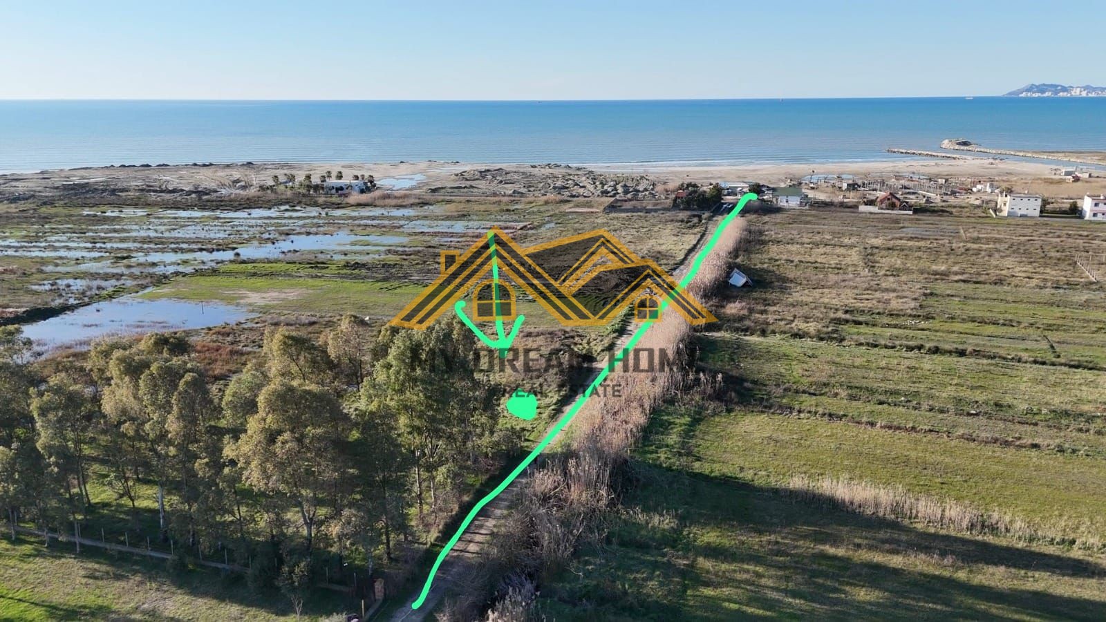 Land for sale in qerret | my dream home real estate - albania