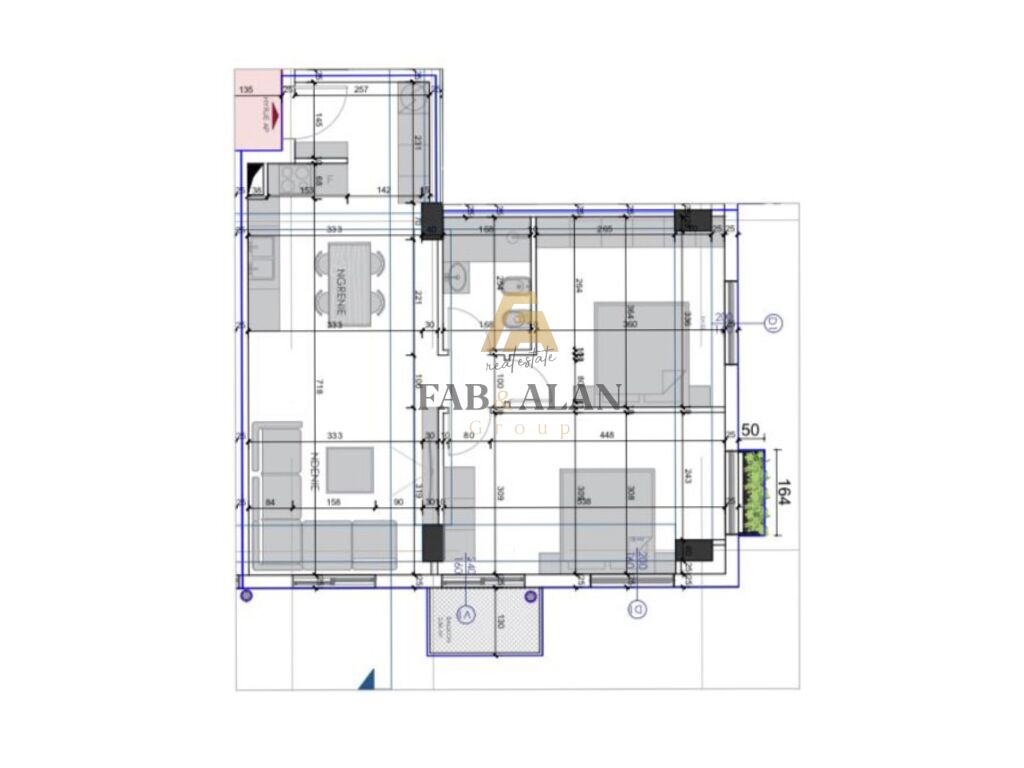 Appartement 2+1 à vendre à ne ali-dem!