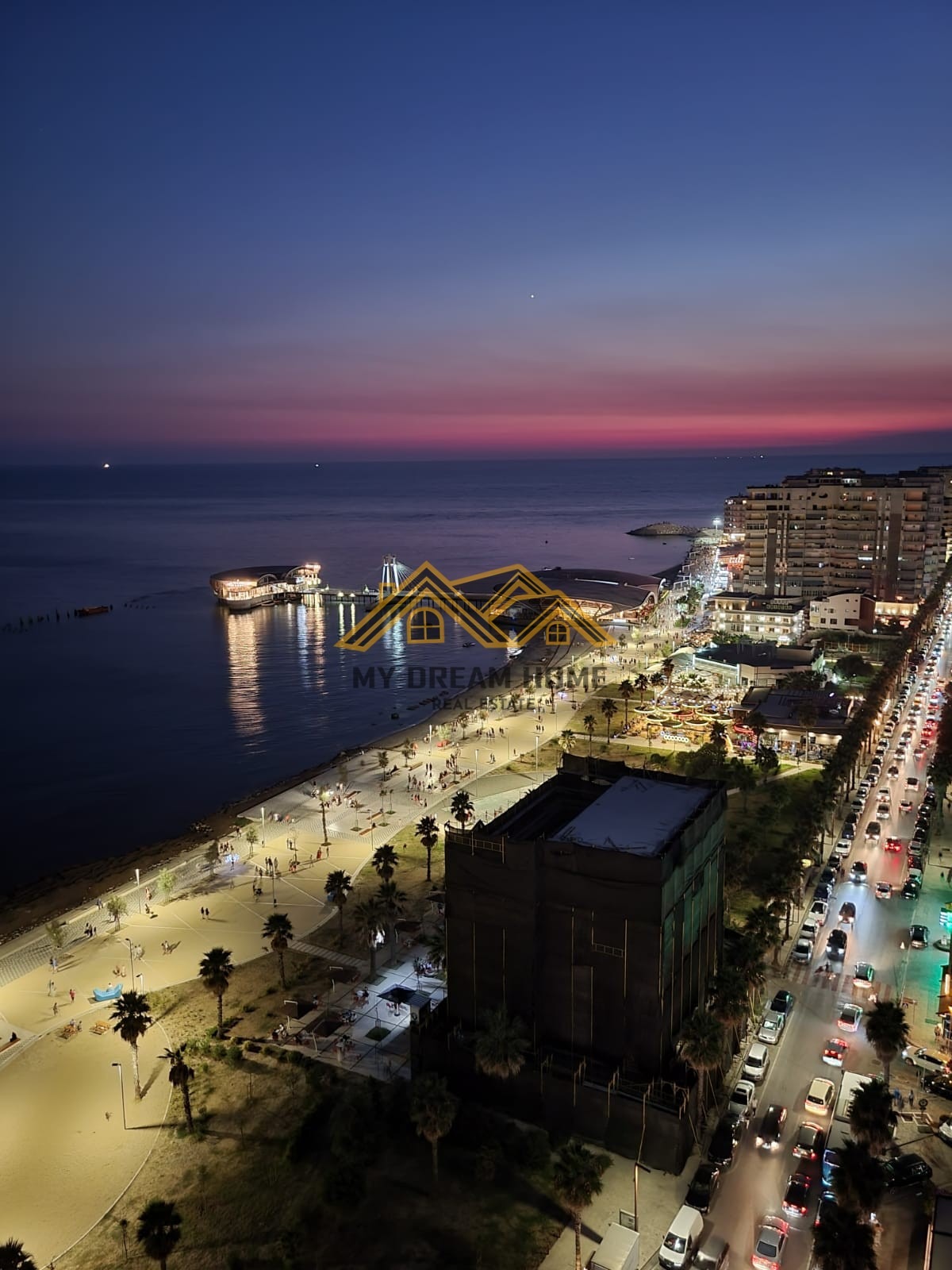 For rent super apartment 1+1 full sea view | my dream home real estate - albania