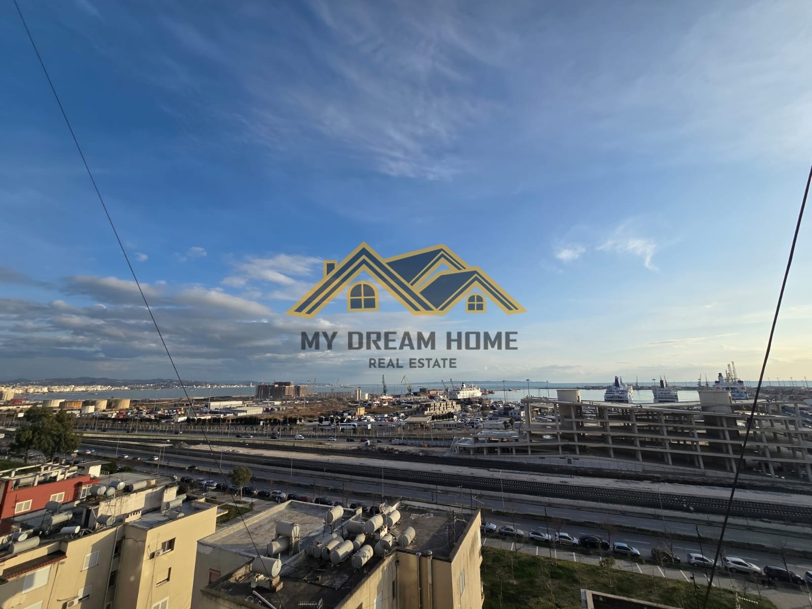 Appartement 2+1 avec vue sur le port à durres!! | my dream home real estate - albanie