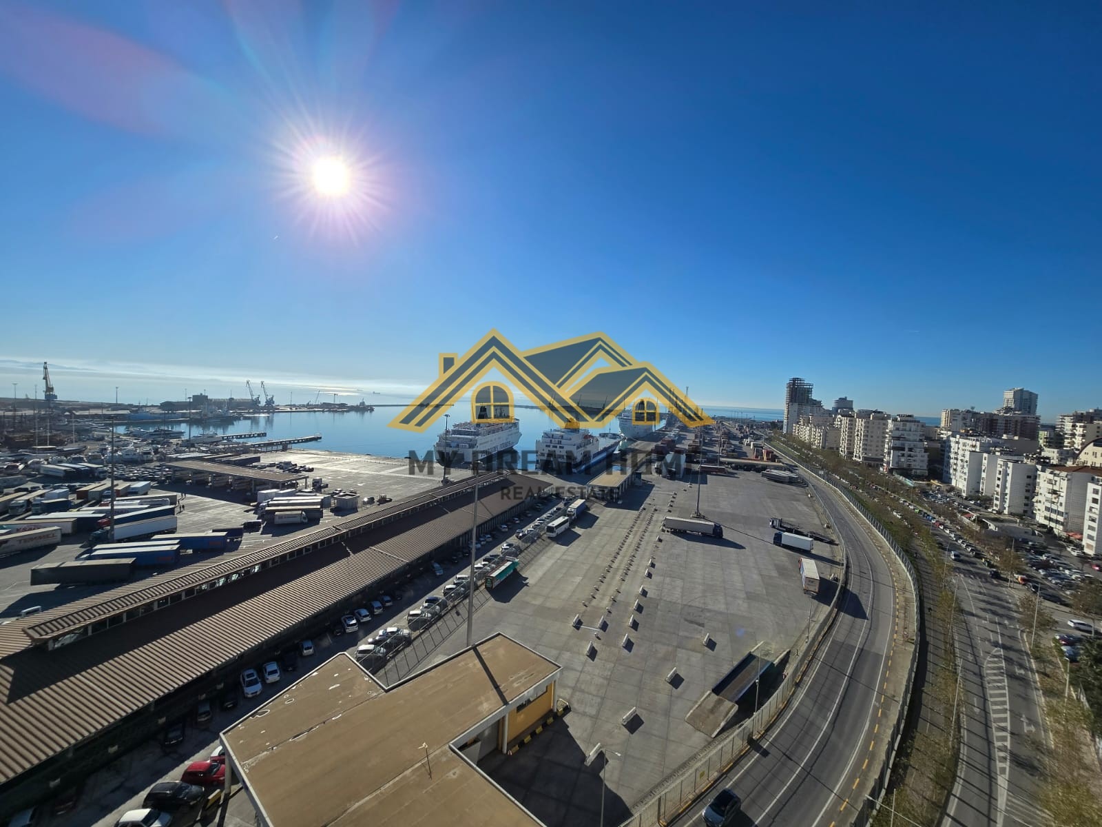 Apartamento com vista para o mar à venda na rruga e re e portit, Durrës! | my dream home real estate - albânia