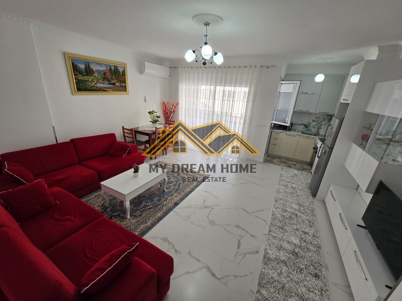 Jepet me qira apartament 1+1 ne durres prane ujsjelles kanalizime! | my dream home real estate - albania