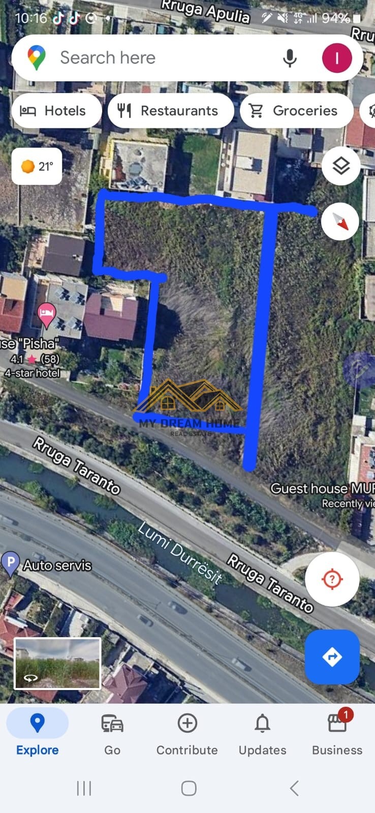 Land plot for sale on the beach durres! | my dream home real estate - albania