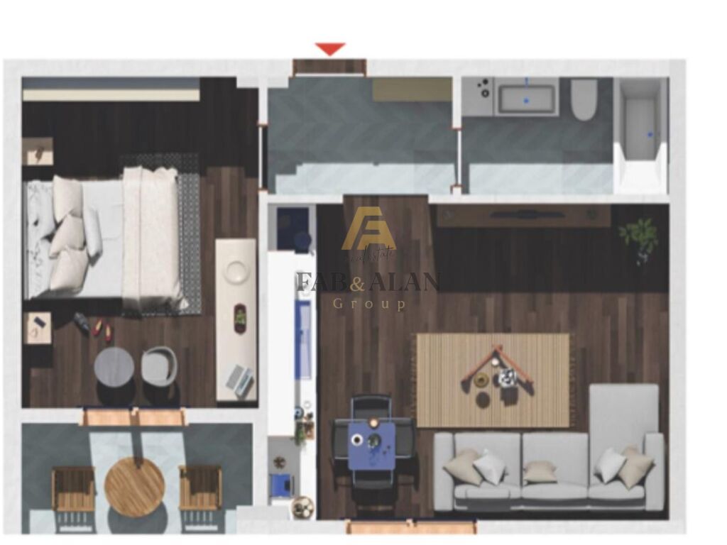 Sem apartamento 1+1 à venda!