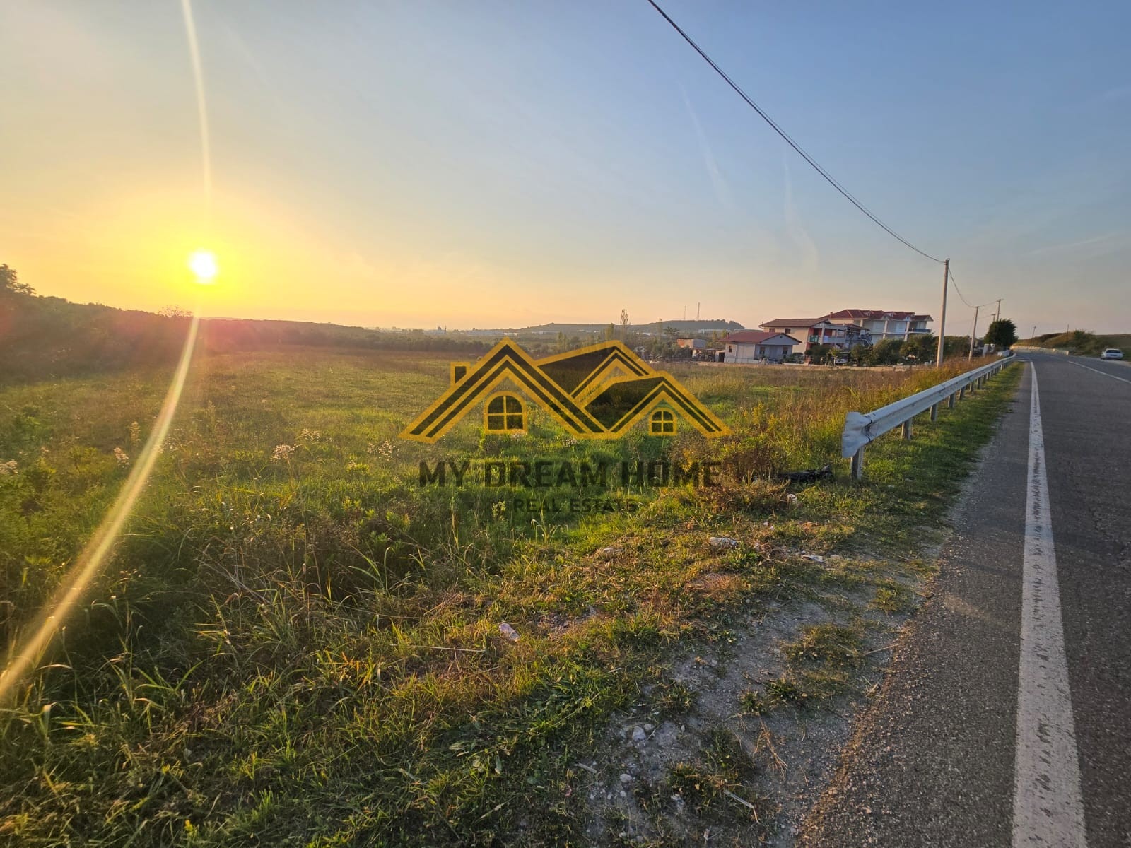 Terreno in vendita a manëz sul strada! | my dream home real estate - albania