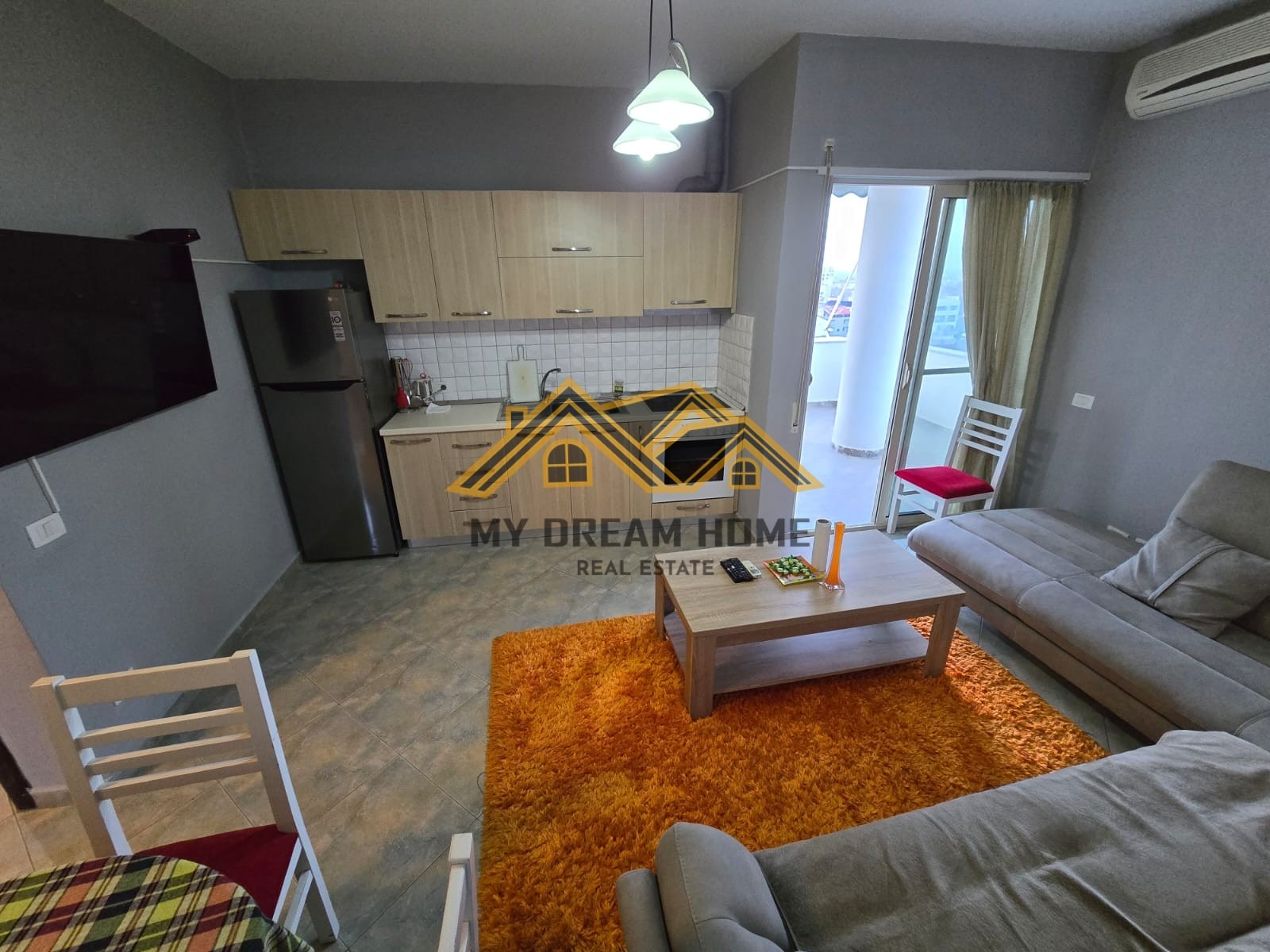 Jepet me qira apartament 1+1 plazh durres! | my dream home real estate - albania