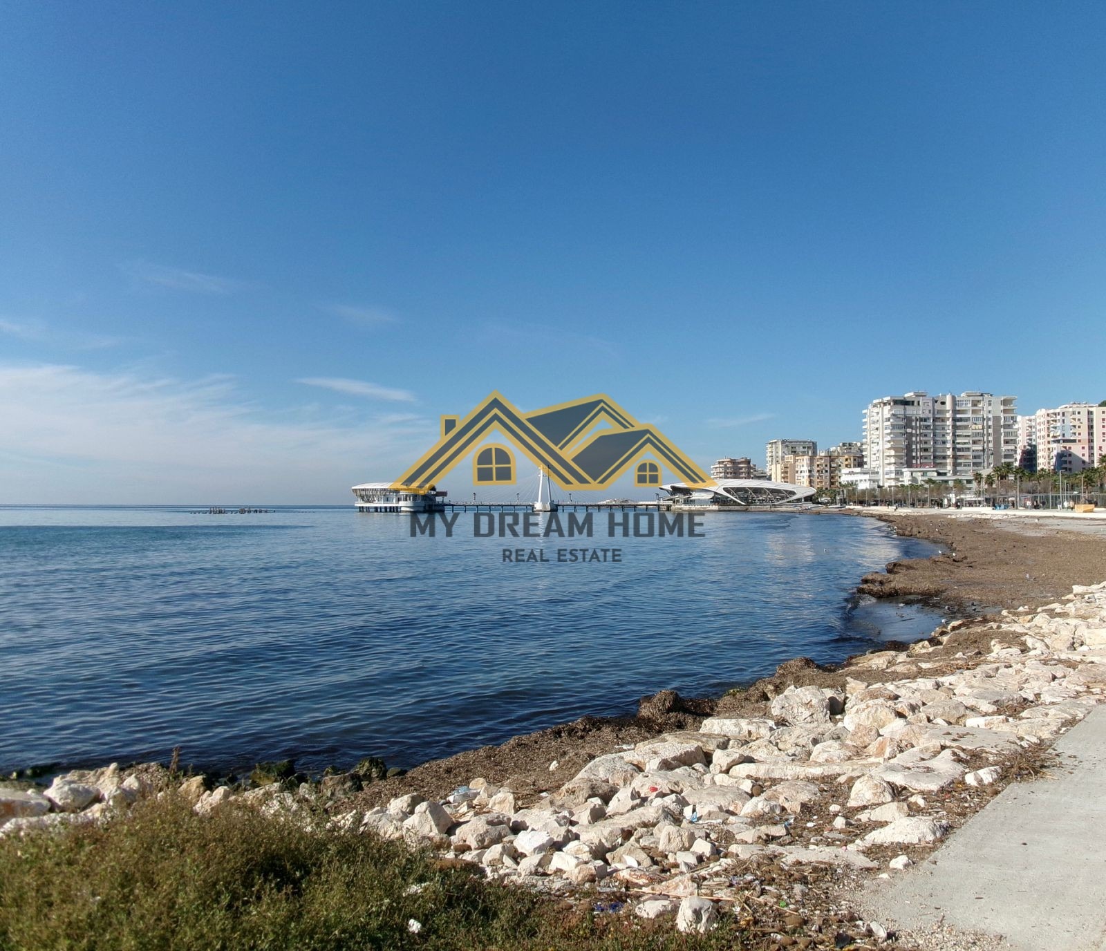 Zur miete: 1+1 wohnung in vollga mit meerblick | my dream home real estate - albanien