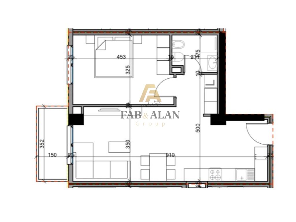 Ne paskuqan apartament 1+1 per shitje!