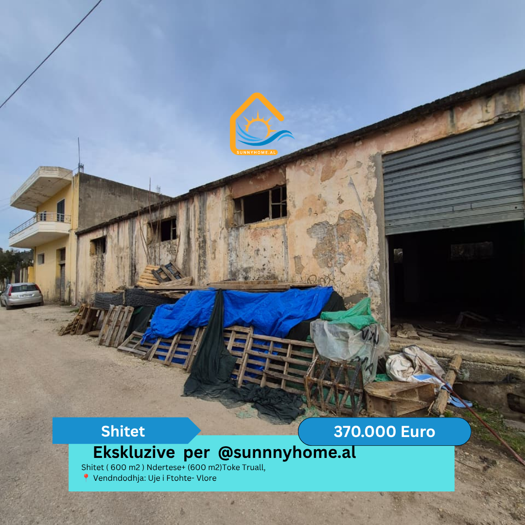 ‼️ esclusivo solo per sunnyhome.al ‼️ in vendita (600 metri quadrati) edificio + (600 metri quadrati) terreno edificabile, località: Uje i ftohte - vlore prezzo: 370.000 euro (7)
