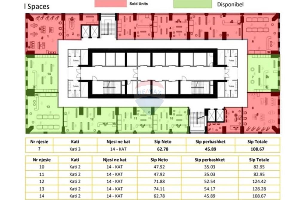 No downtown one, um dos edifícios mais modernos e luxuosos da albânia, unidades comerciais à venda, adequadas para: (3)