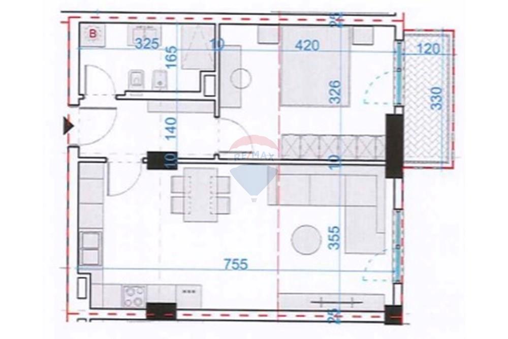 Appartamento in vendita 1+1 a paskuqan