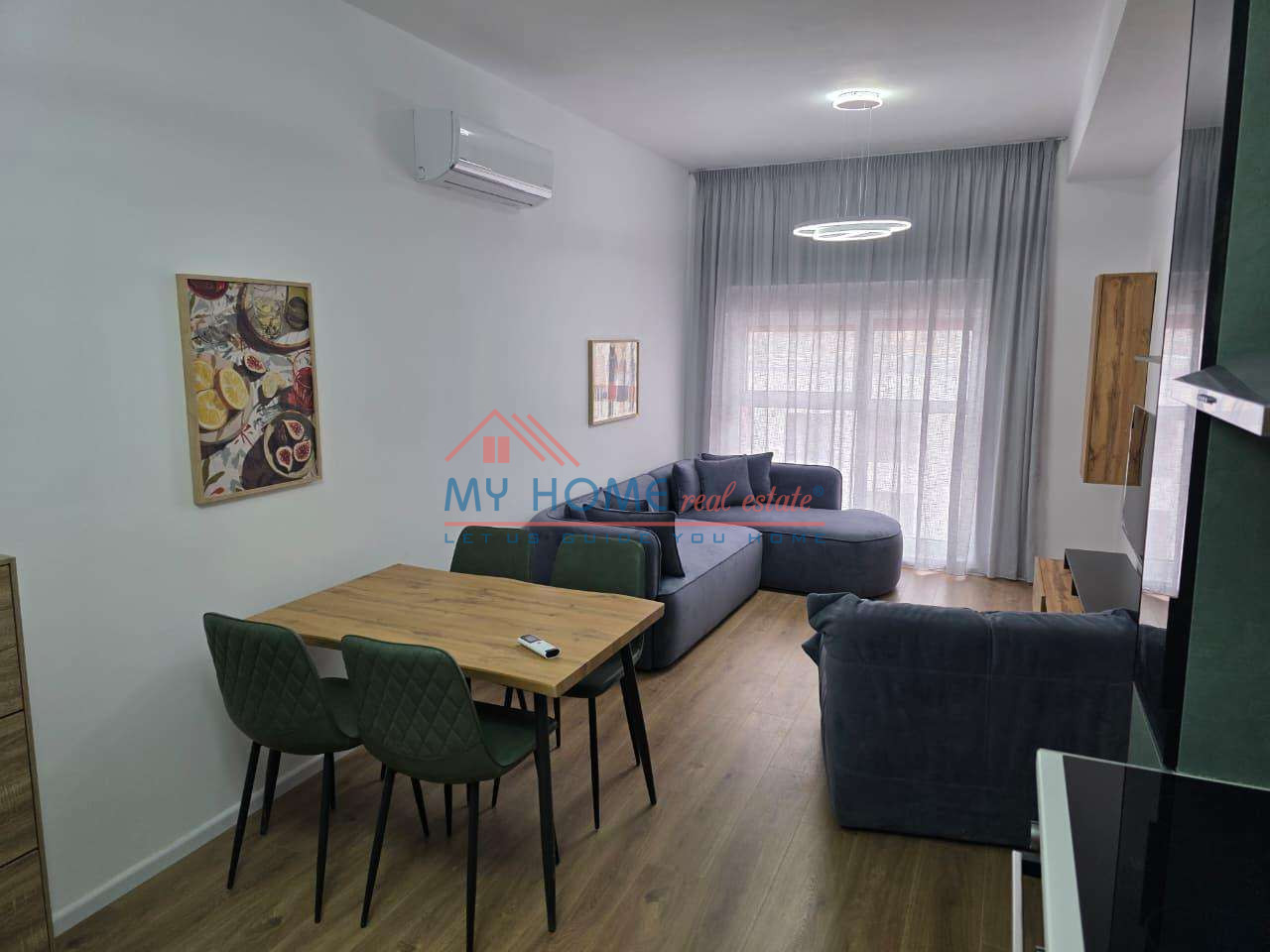 Appartement 2+1 à louer Ali Demi Tirana - my home real estate