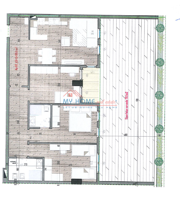 Appartamento 3+1 in vendita a univers city a Tirana - my home real estate