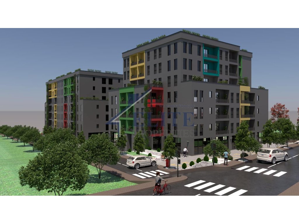 Color splash residence paskuqan, apartament 2+1 në shitje