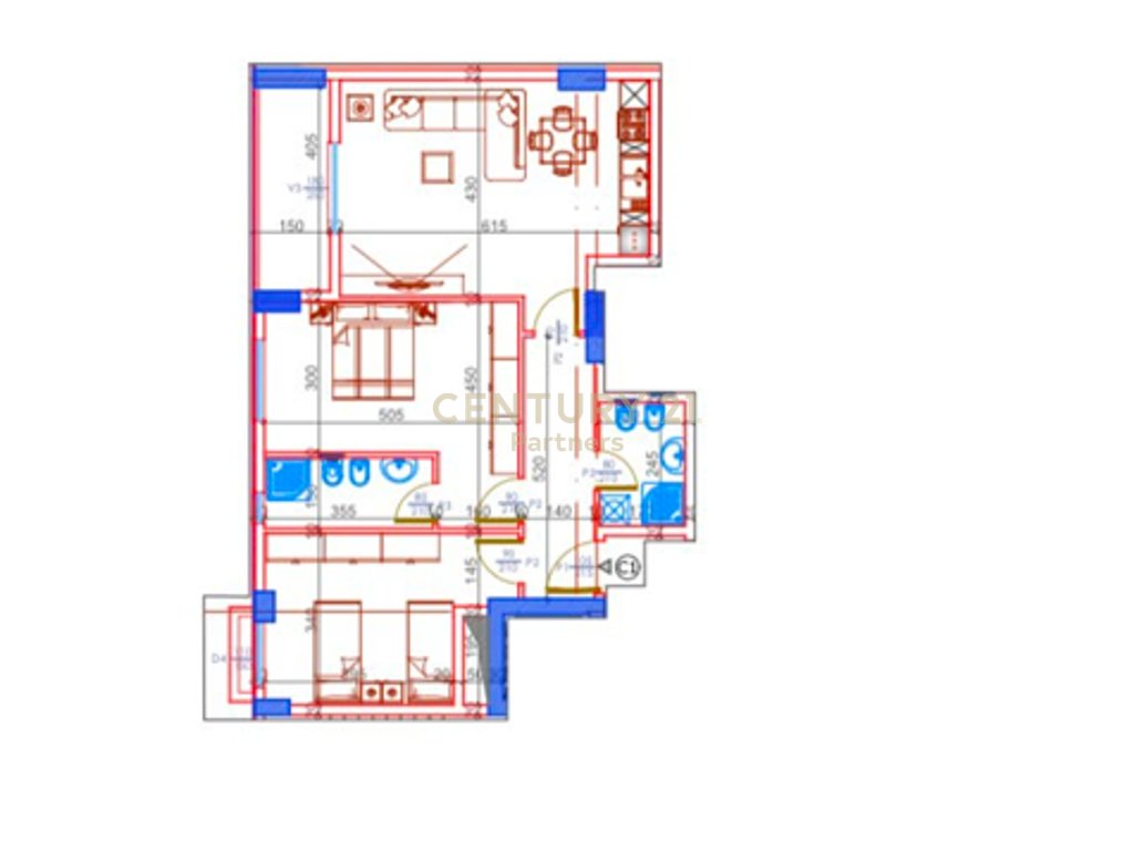 Apartamento à venda 2+1 "Rruga 7 Marsi" kamez!