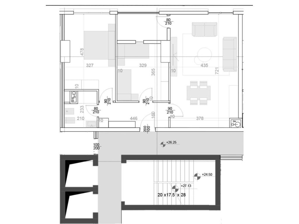 Para venda apartamento 2+1 no arlis square 21!