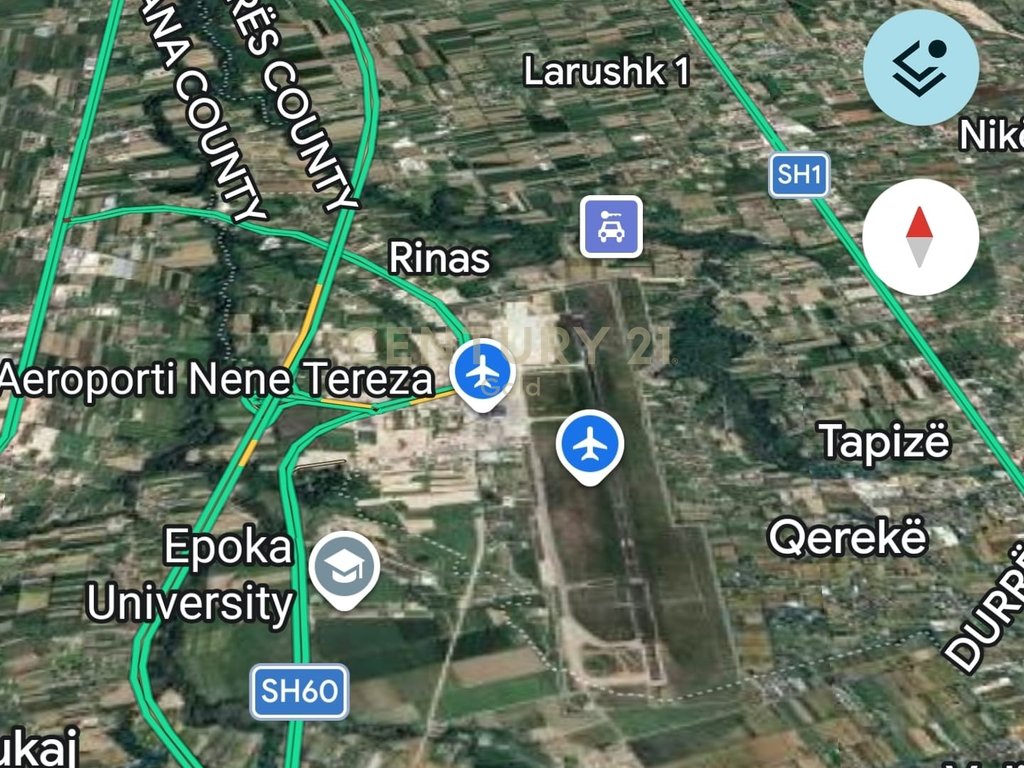 Terrain à vendre à rinas!