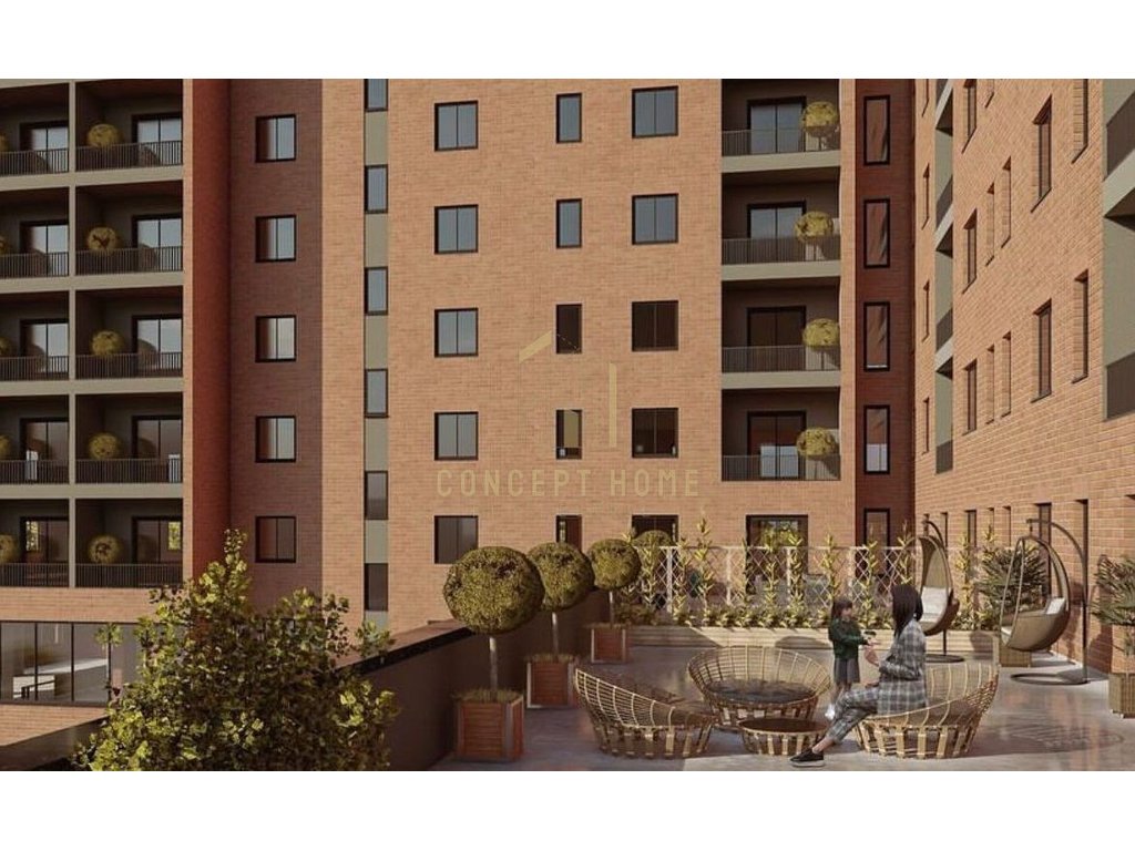 Shitet apartament 2+1+2 ne kamez.