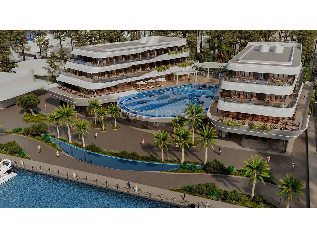 Apartment 2+1+2 mit blick auf marina bei turquoise marina!