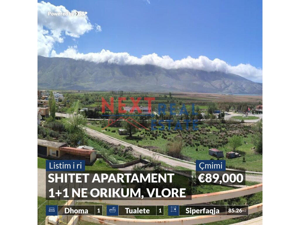 Appartamento 1+1 in vendita a orikum, Vlorë