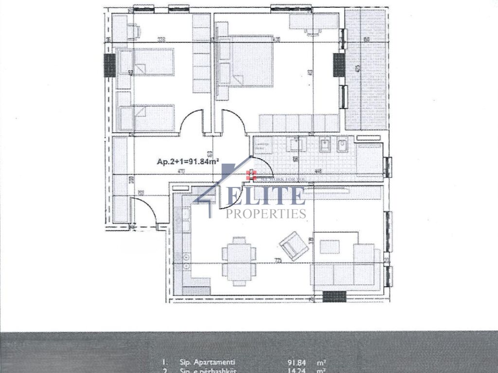 Ringside residences paskuqan, appartamento 2+1 in vendita
