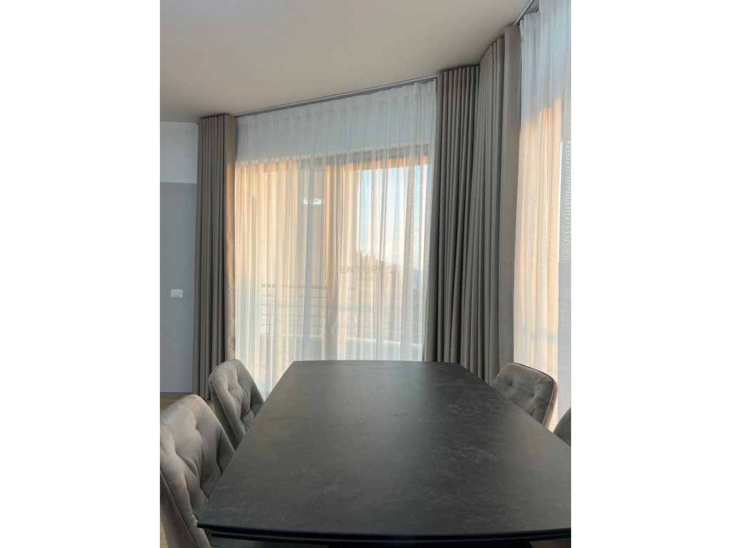 Appartamento di lusso 2+1+2 in affitto, vista completa mare, piano terra!