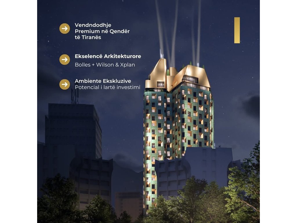 Wohnung zu verkaufen 1+1 bei bazaar gate – Tirana