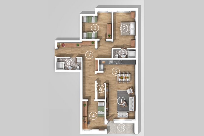 Banesë 135.3m² për #shitje te Prishtina e Re