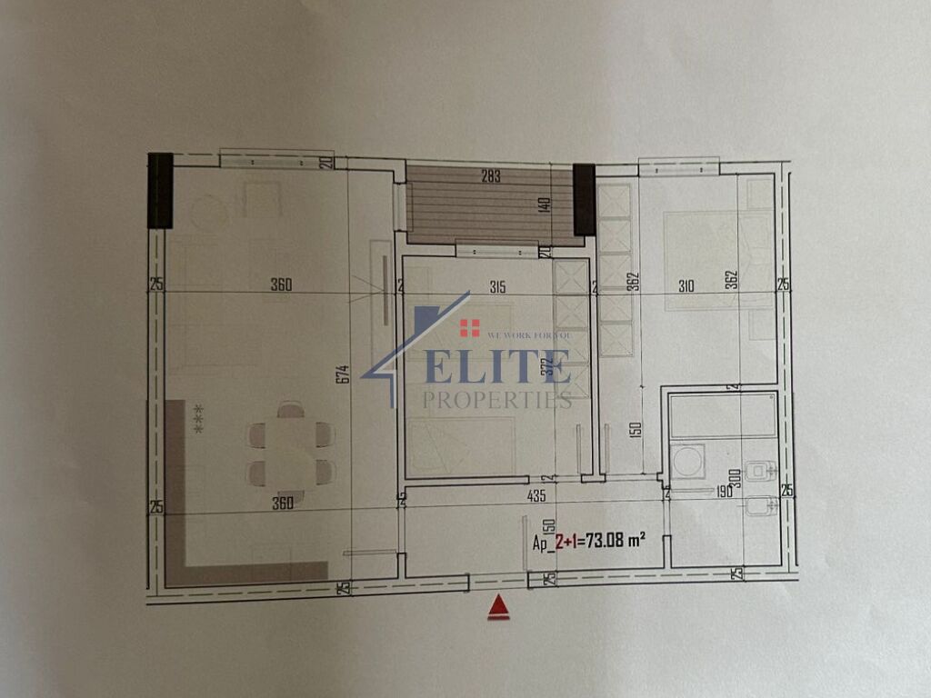 Paskuqan, appartement 2+1 à vendre