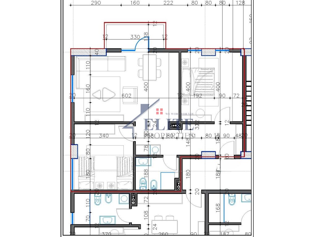 Kamez, apartament 2+1 në shitje