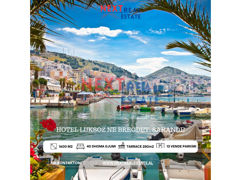 Hotel de luxo na costa, sarande à venda