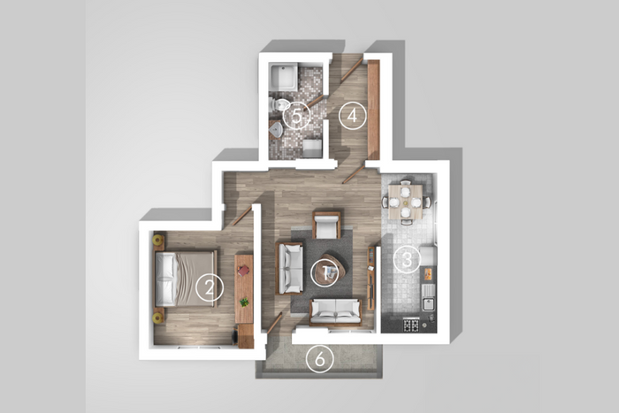 Appartamento di 65,1m² in #vendita a Prishtina e Re
