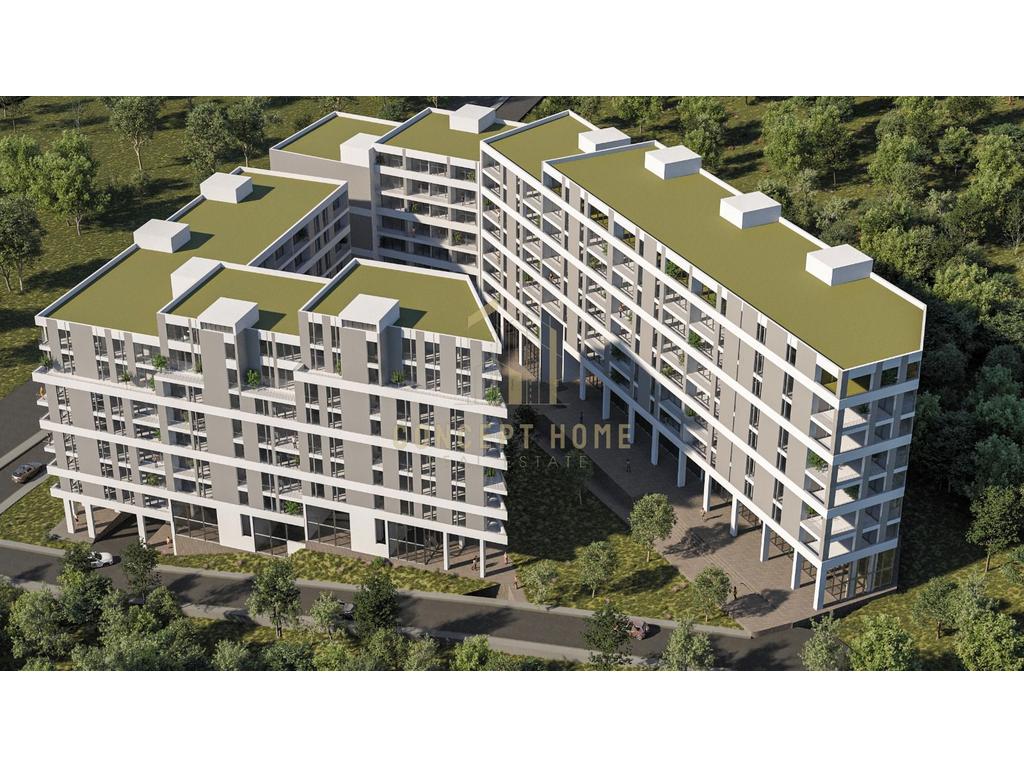 Apartamento 1+1 à venda no forest residence, shkoze