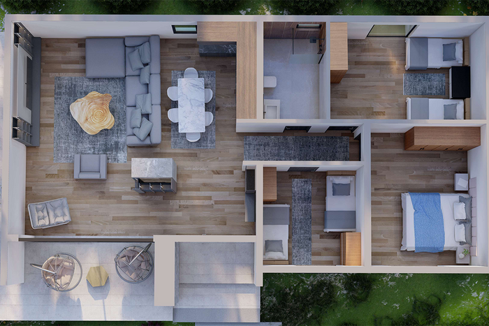 Villa de 121,45m² à #vente à kodra e artë (6)