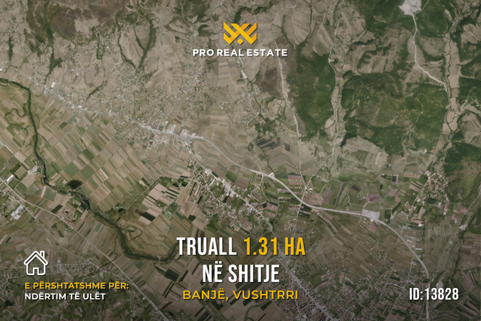 Terreno 1,31 ha in vendita a banjë